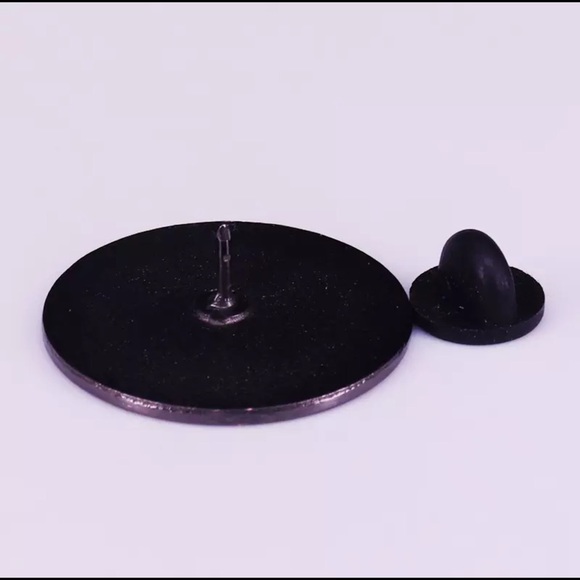 Spooky for Life Not Just Halloween Lapel Pin goth - Picture 10 of 10